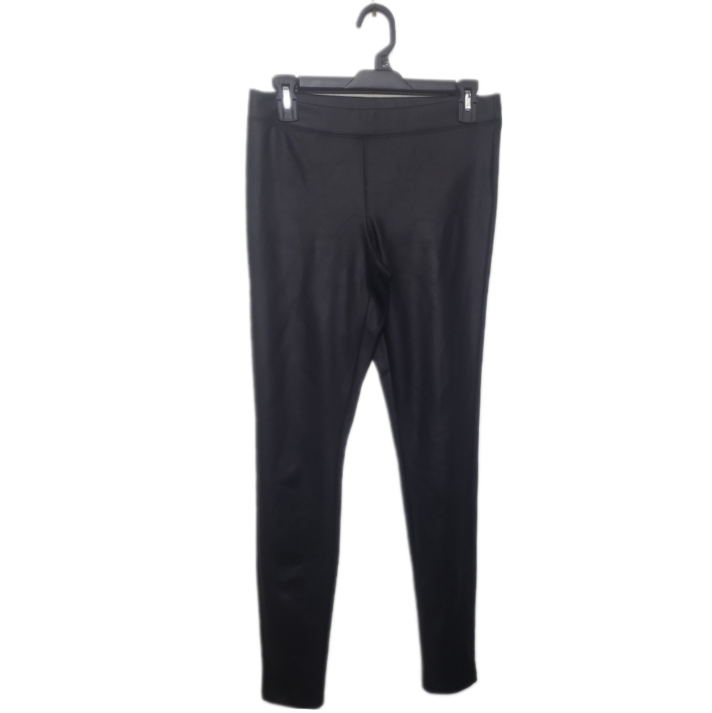 Express Black Faux Leather Leggings- Sz S